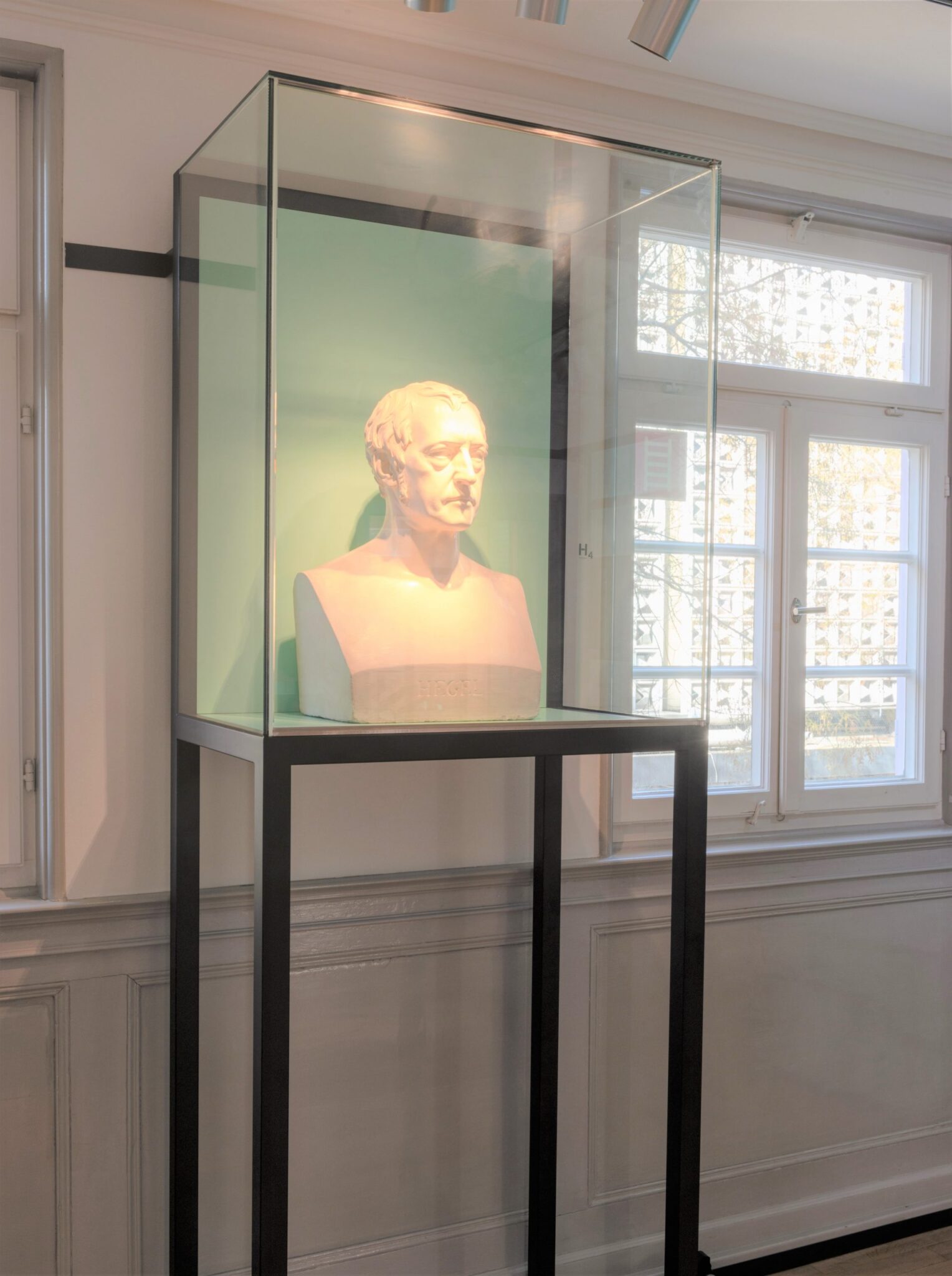 Ausstellung im Hegel-Haus Stuttgart - Büste