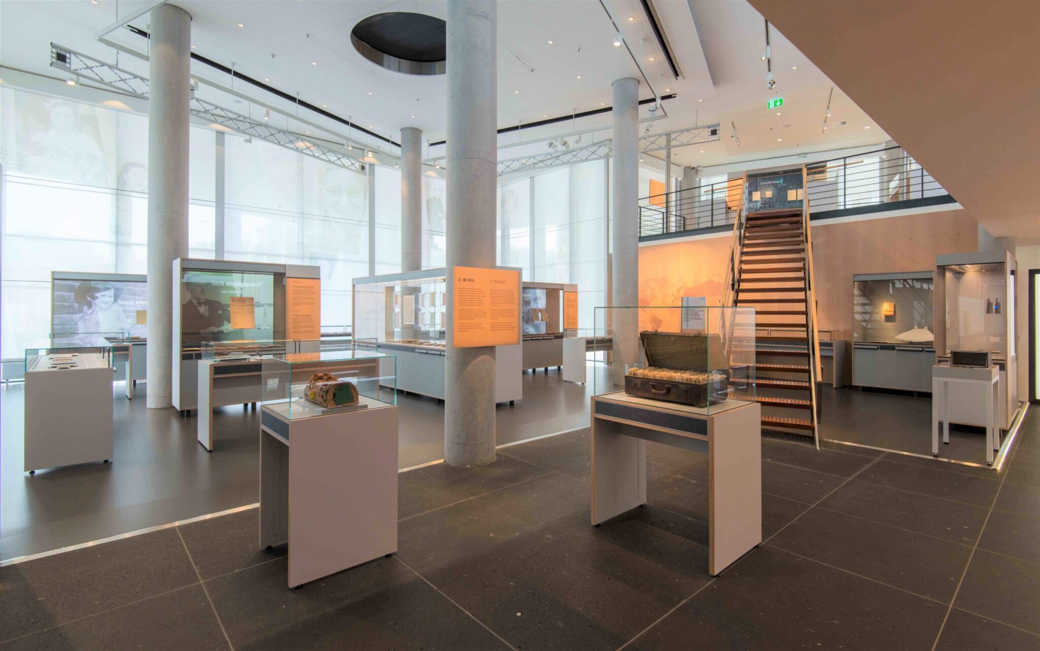 Ausstellungsbau Körling Interiors: Deutsche Nationalbibliothek Foyer