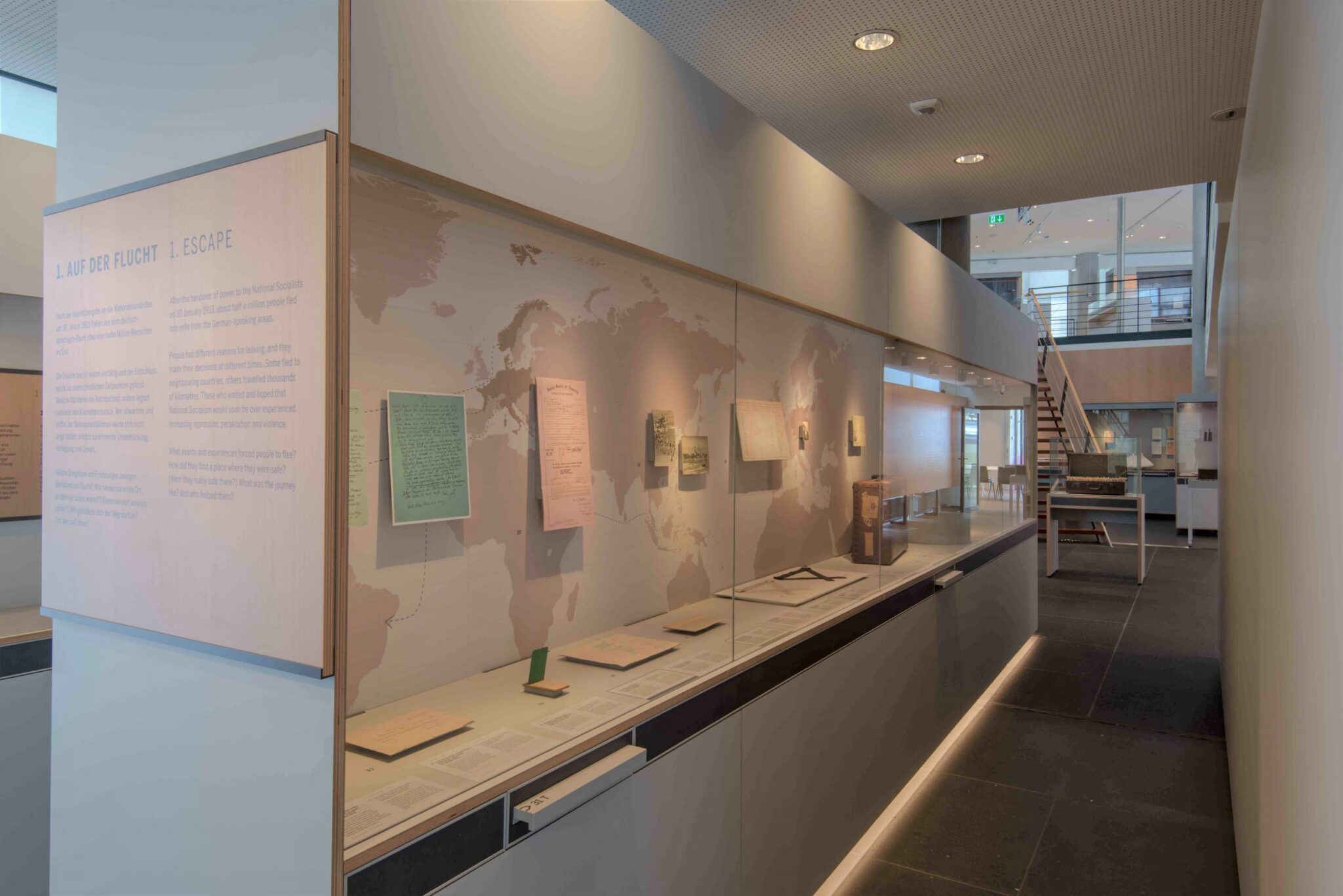 Ausstellungsbau Körling Interiors: Deutsche Nationalbibliothek Vitrinen 4